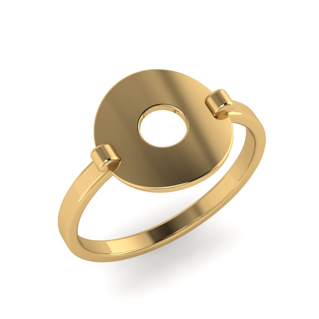 Перстень из красного золота  (модель 02-2541.0.1000)