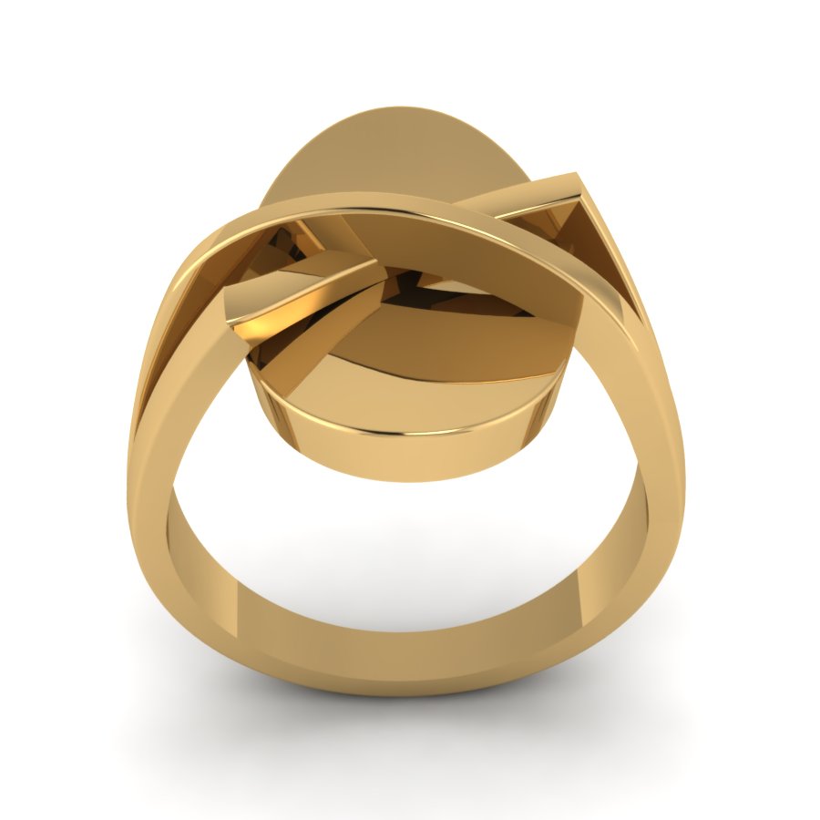Перстень из красного золота  (модель 02-1307.0.1000) - 4