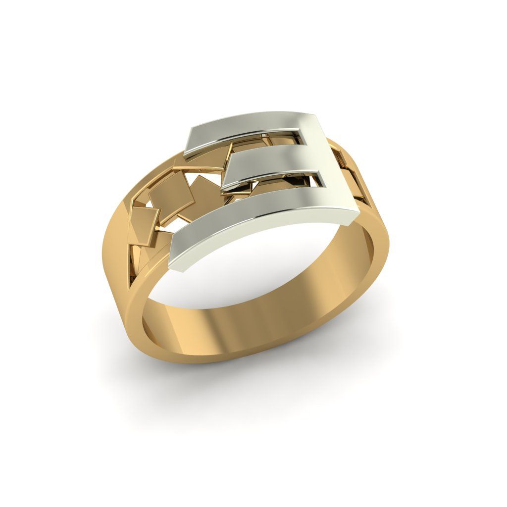 Перстень из красного золота  (модель 02-2551.0.1000)