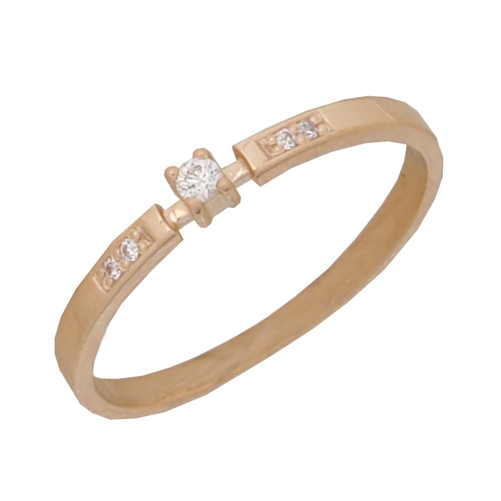 Перстень из белого золота  с сапфиром (модель 02-0827.0.2121)
