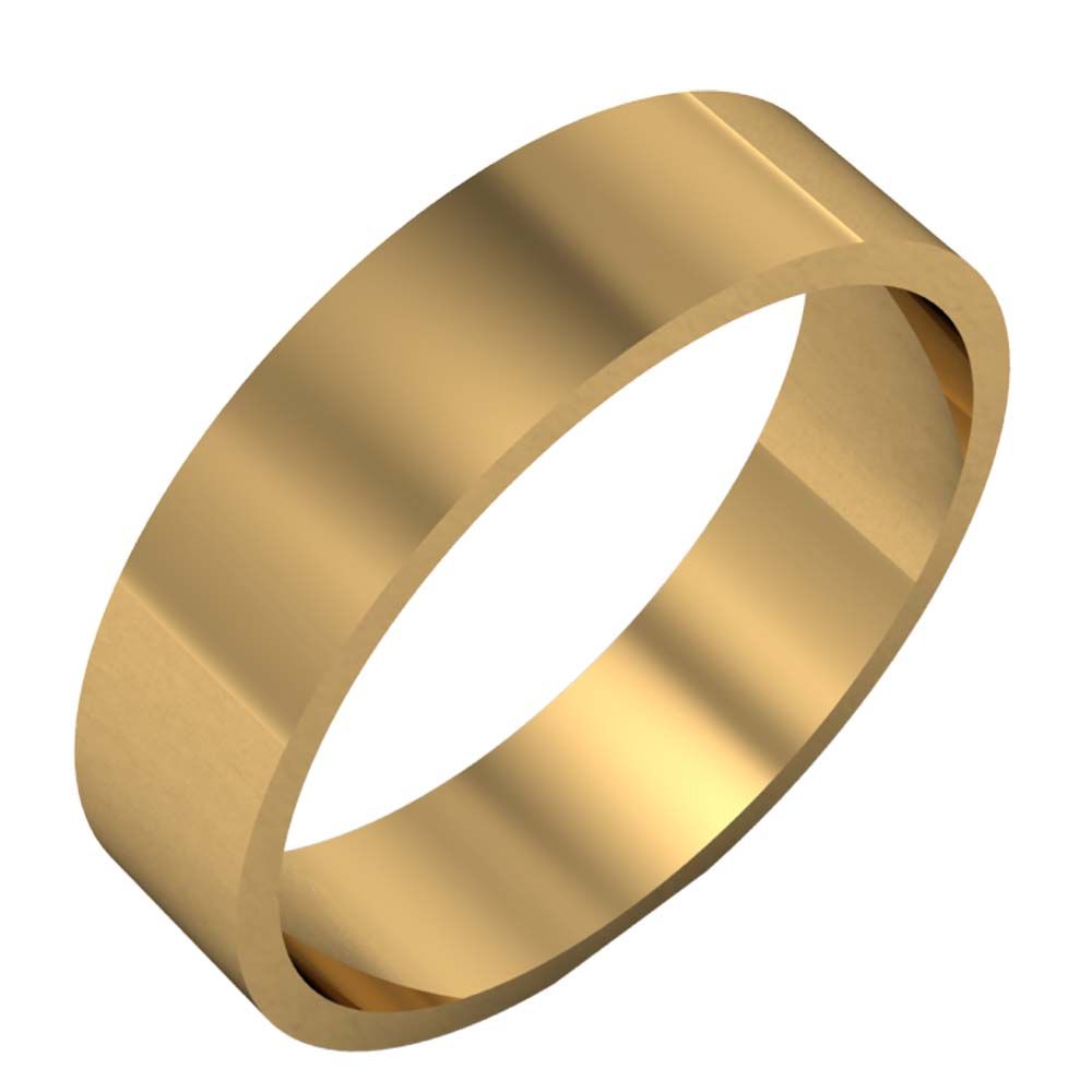 Обручальное кольцо из красного золота  (модель 04-0139.1.1000)