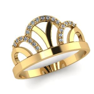 кольцо корона Malva
