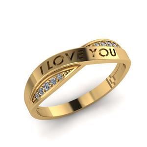 купить золотое кольцо недорого киев Malva