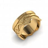 Перстень из красного золота  (модель 02-2797.0.1000)