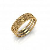 Перстень из красного золота  (модель 02-2470.0.1000)