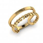 Перстень из красного золота  (модель 02-2712.0.1000)