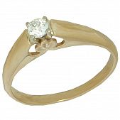 Перстень из белого золота  с рубином (модель 02-0789.0.2140)