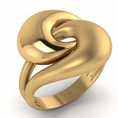 Перстень из красного золота  (модель 02-1808.0.1000)